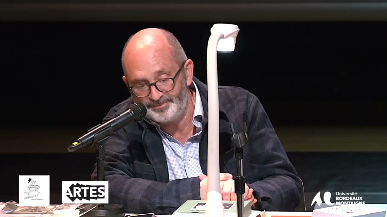 Conférence au Festival Gribouillis